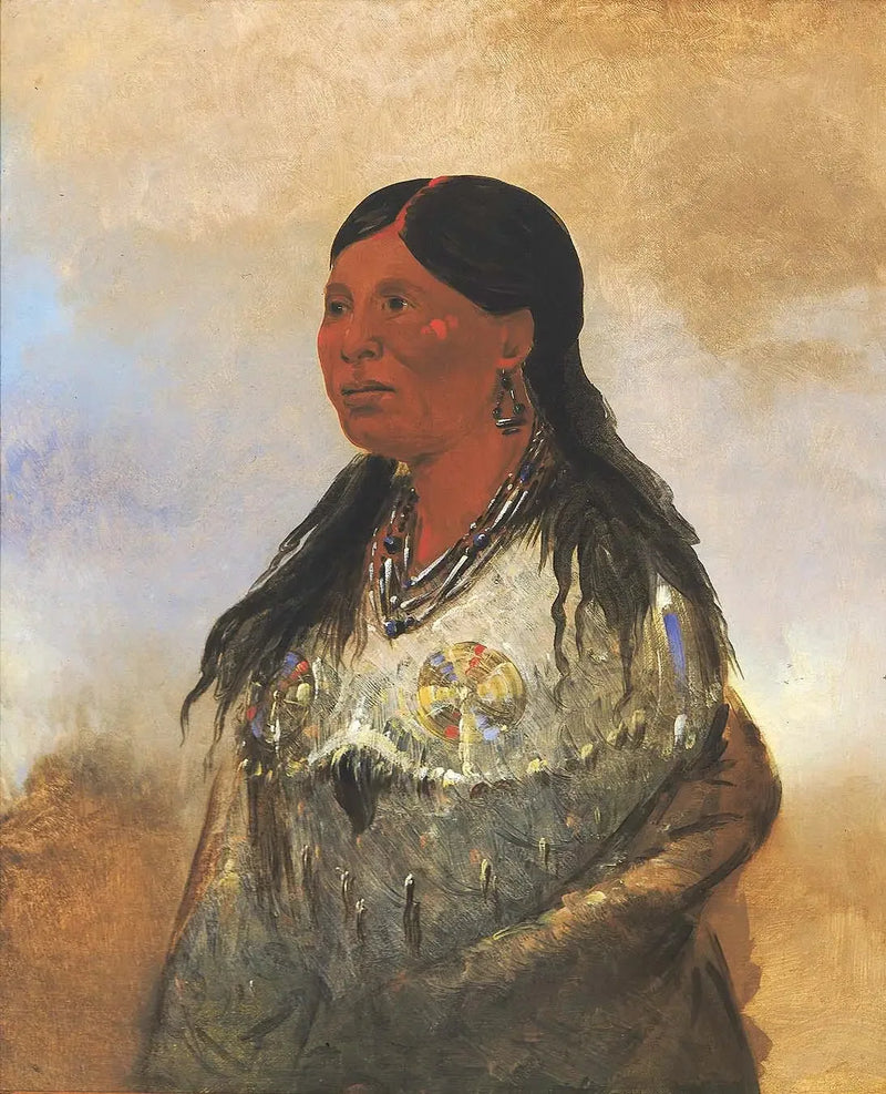Hón-je-a-pút-o, زوجة صياد الدب - جورج كاتلين