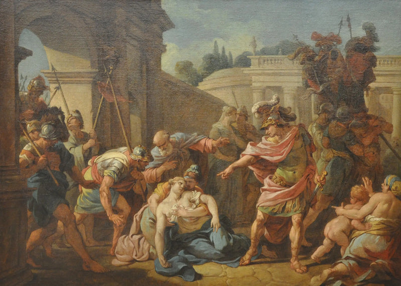 هوراس ضرب أخته للتو - لويس جان فرانسوا لاغرينية