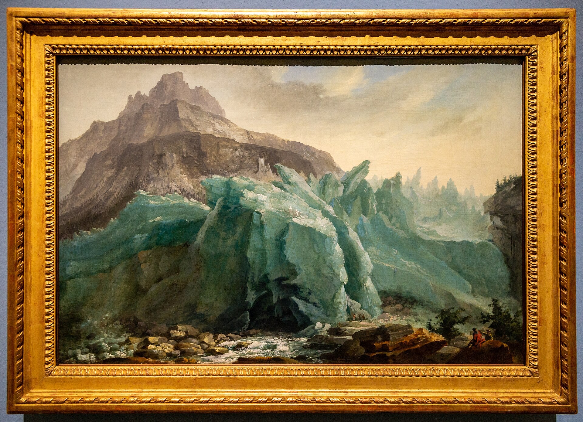 The Lower Grindelwald Glacier - Caspar Wolf