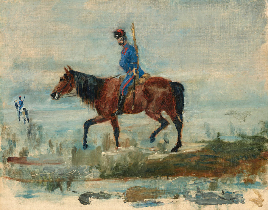Hussards - Henri de Toulouse-Lautrec