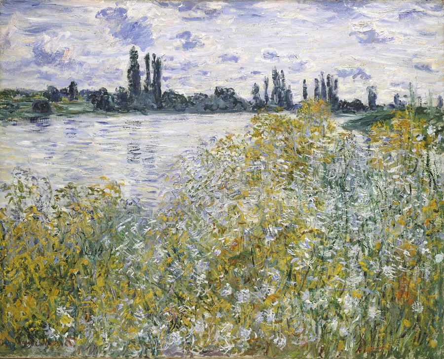 ile aux Fleurs بالقرب من Vétheuil W598 - كلود مونيه