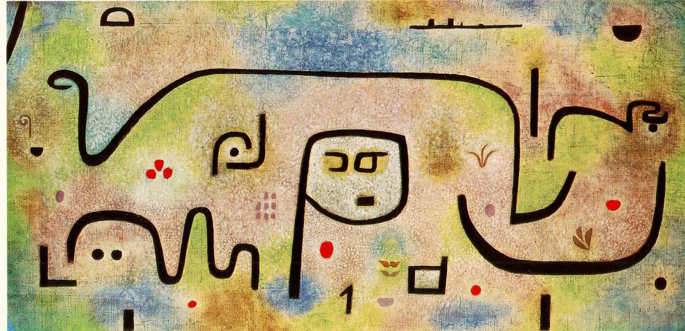 Île dulcamara - Paul Klee - Alpha Reproduction