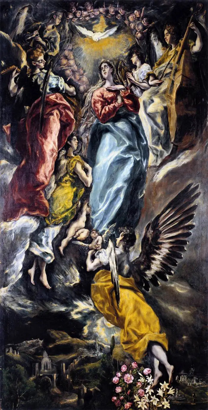 Immaculée Conception - El Greco image 1 tableau peint à l’huile sur toile