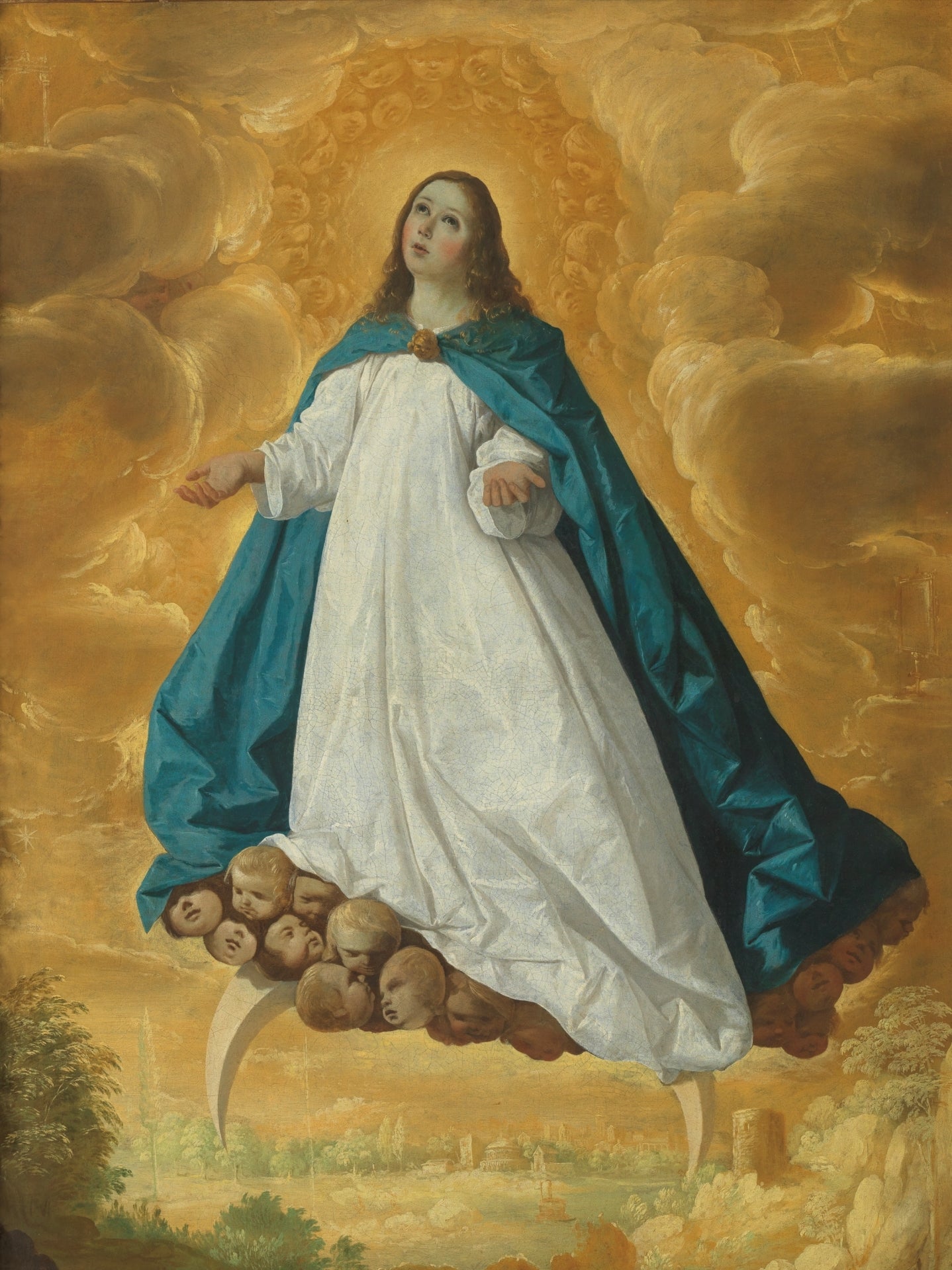 Immaculée Conception - Francisco de Zurbarán - Alpha Reproduction