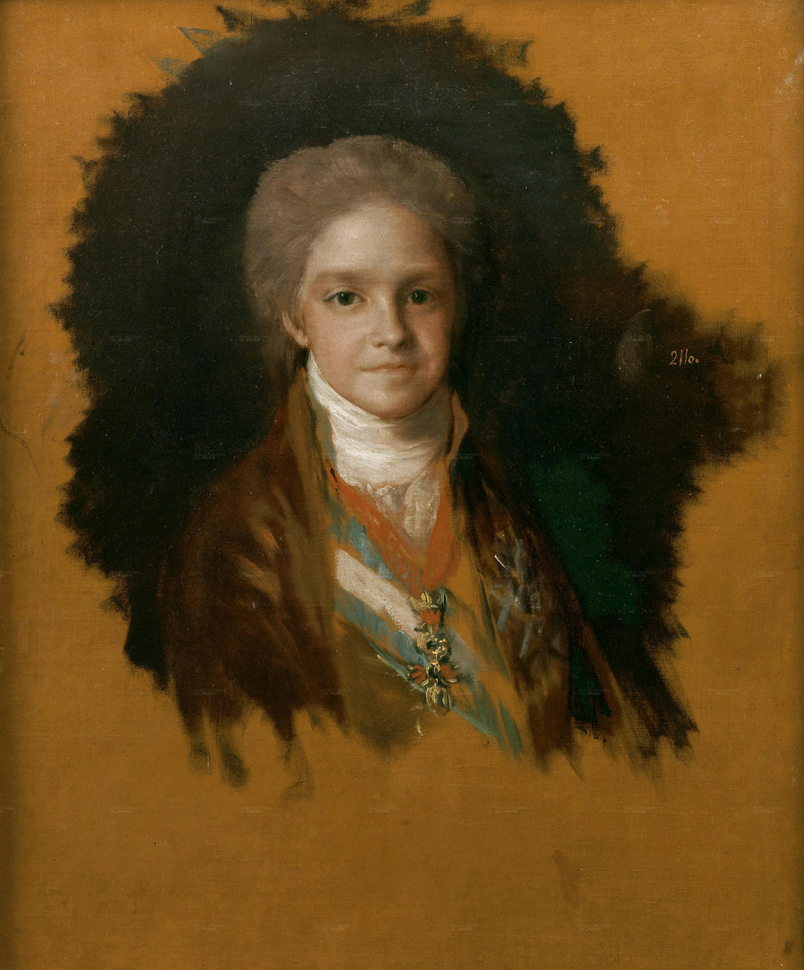L'Infant Charles de Bourbon - Francisco de Goya