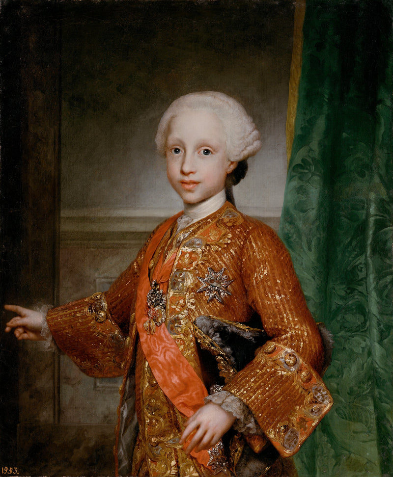 الطفل فرانسيسكو خافيير دي إسبانيا (1757-1771) - أنطون رافائيل مينغس