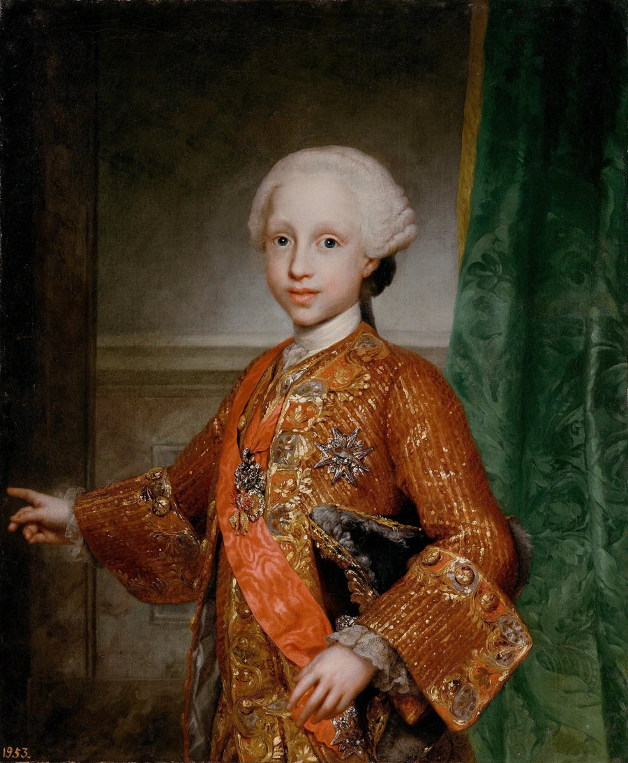 الطفل فرانسيسكو خافيير دي إسبانيا (1757-1771) - أنطون رافائيل مينغس