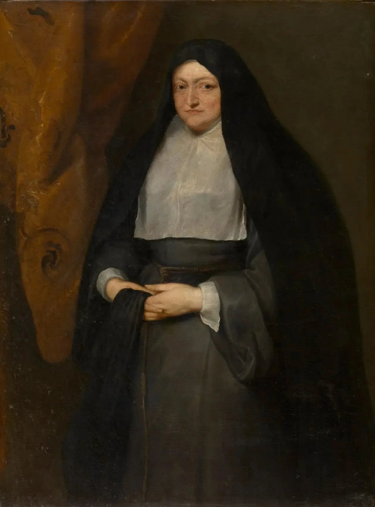 Infante Isabelle Clara Eugenia - Antoine van Dyck image 1 copie de tableau peinte à la main