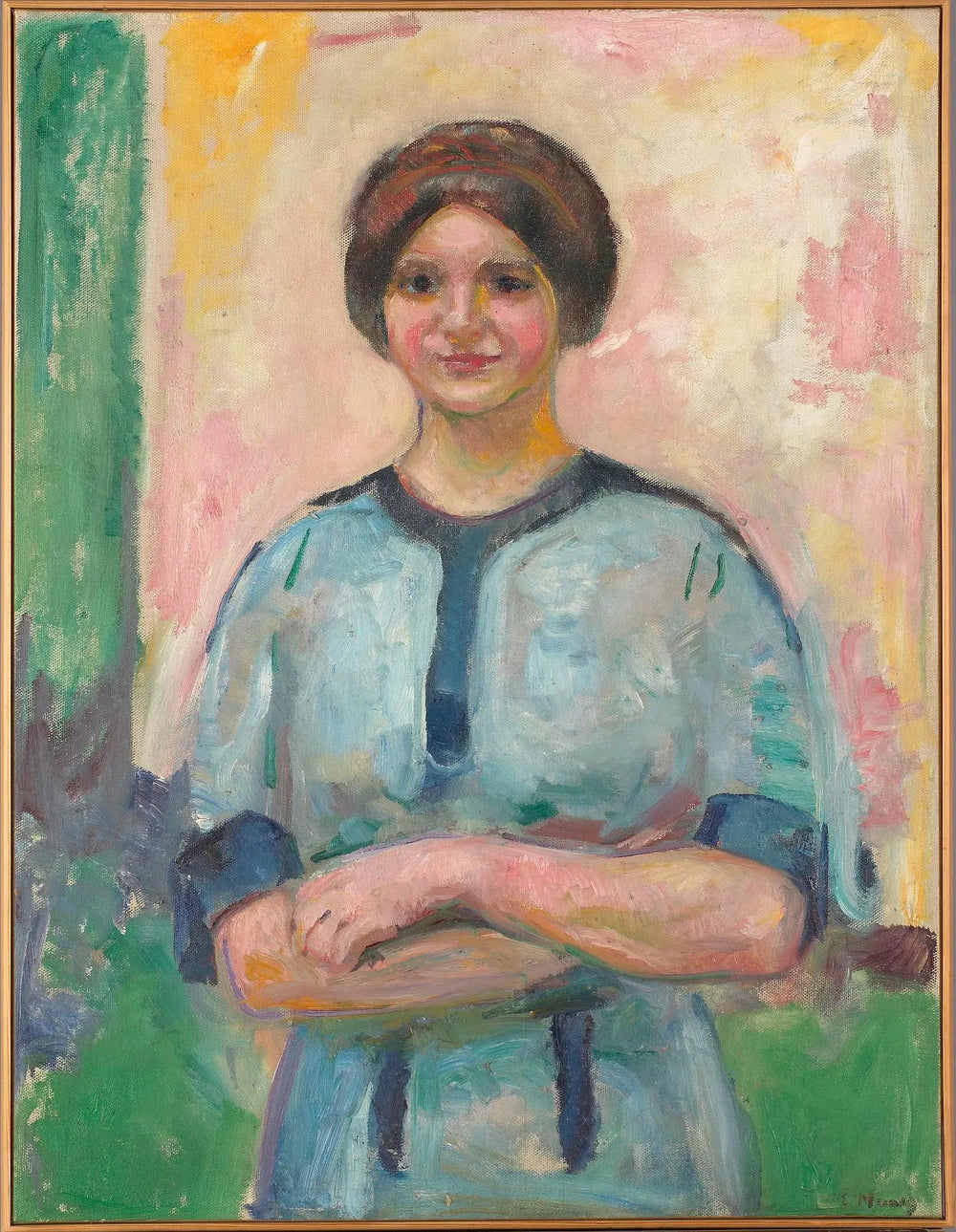 Ingeborg Kaurin - Edvard Munch image 1 reproduction de peinture à l’huile