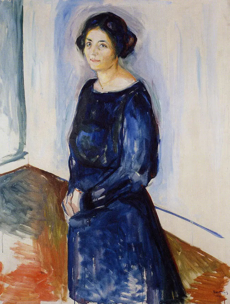 Inger Barth - Edvard Munch image 1 tableau peint à l’huile sur toile