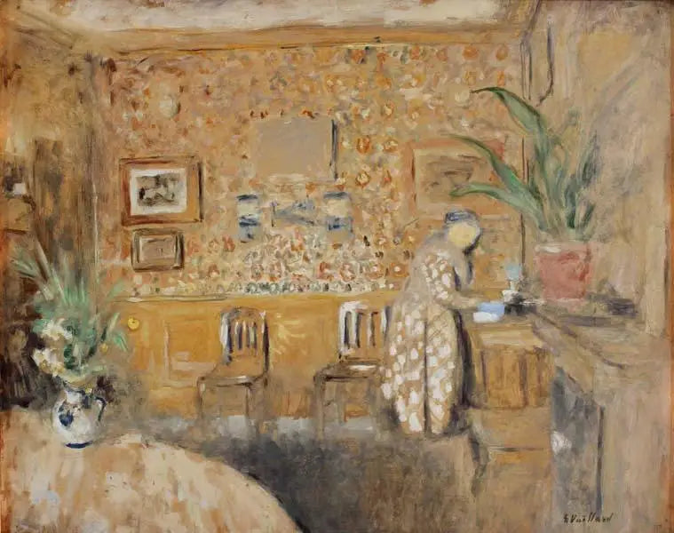 Intérieur aux deux chaises - Édouard Vuillard - Alpha Reproduction