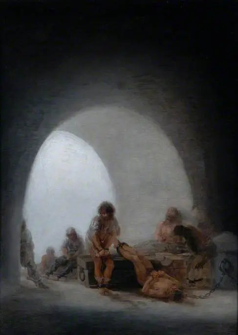 داخل سجن - فرانسيسكو دي غويّا