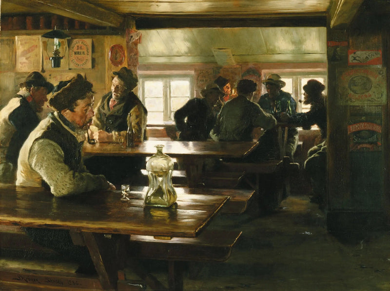 داخل حانة - بيدر سيفيرين كروي