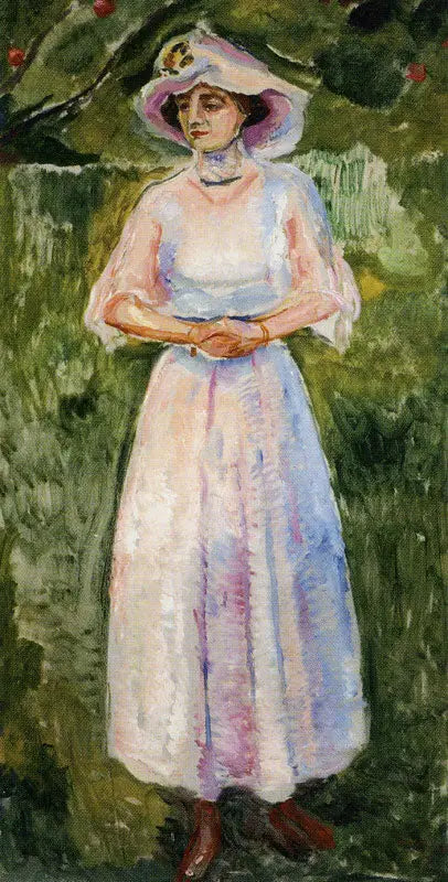 Irmgard Steinbart - Edvard Munch image 1 copie de tableau peinte à la main