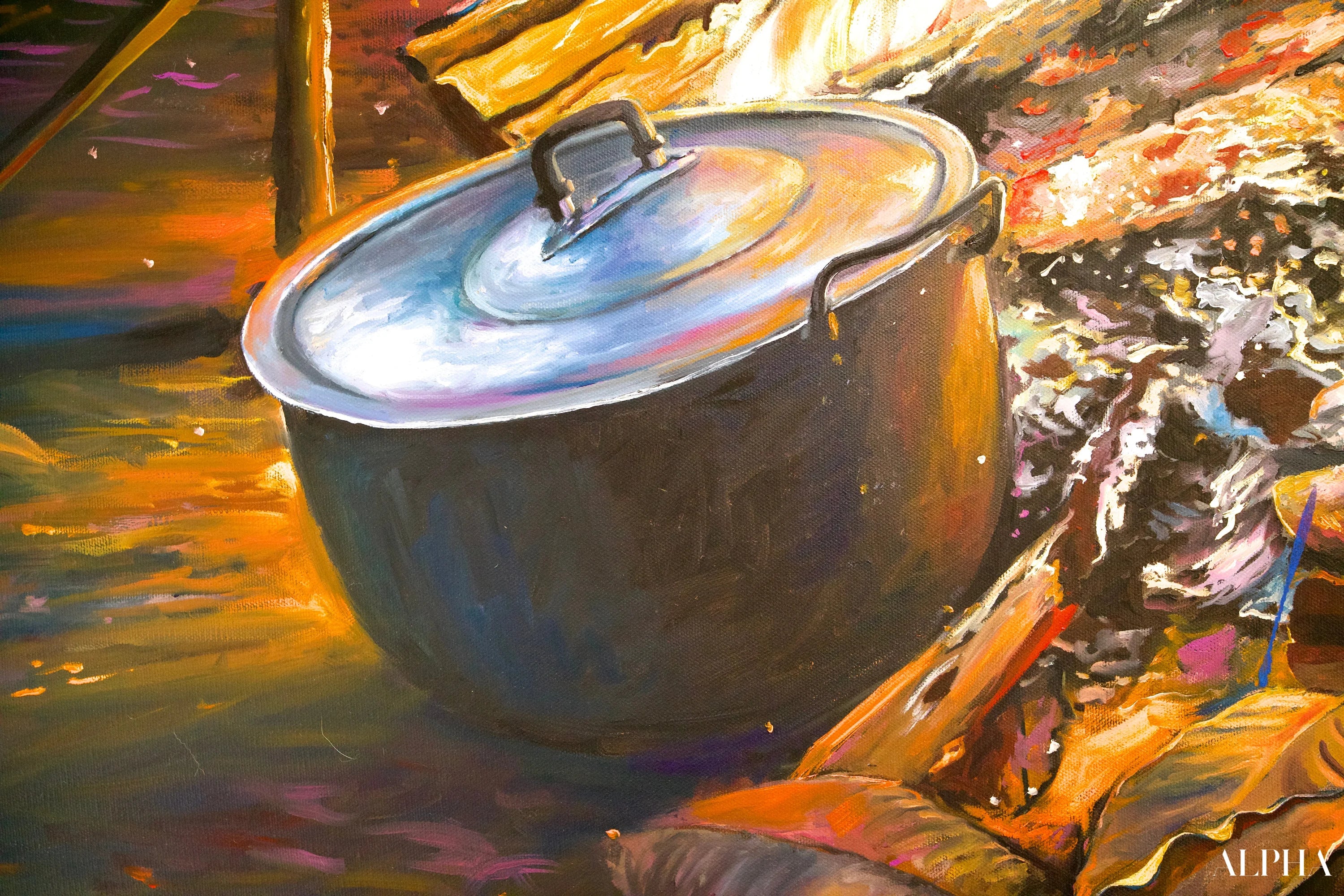 Issan | 160 X 120 cm Reproductions de tableaux à la peinture à l’huile