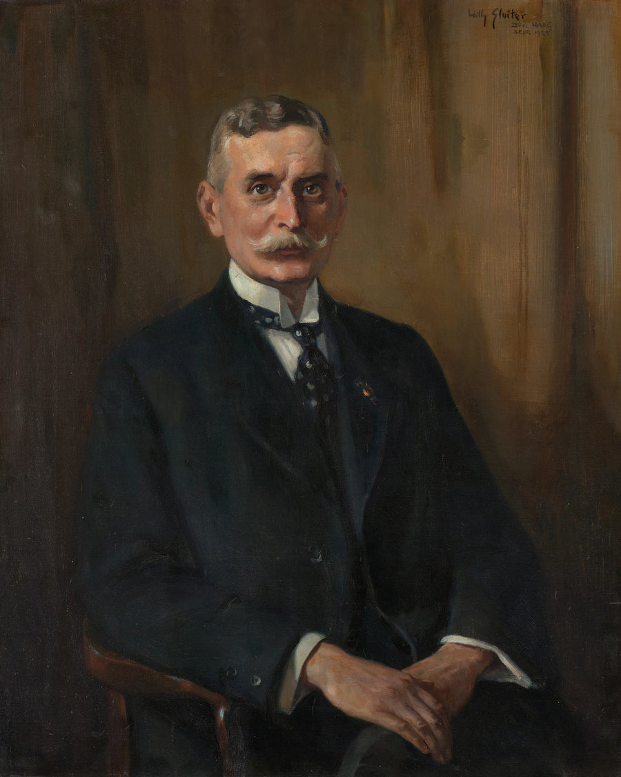 Jacob Christiaan Koningsberger (1867-1951). Président du Volksraad (1918-1919) - Willy Sluiter