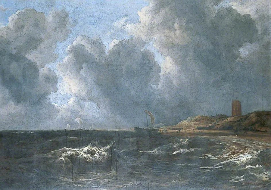 Tempête au large d’Egmond-aan-Zee - Jacob van Ruisdael