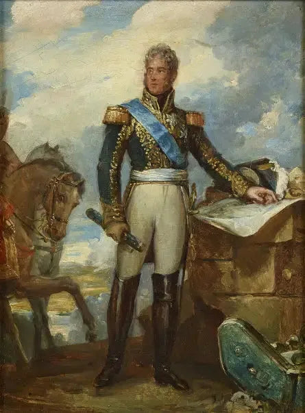Jacques-Alexandre-Bernard Law, marquis de Lauriston, maréchal de France - François Gérard image 1 tableau peint à l’huile sur toile