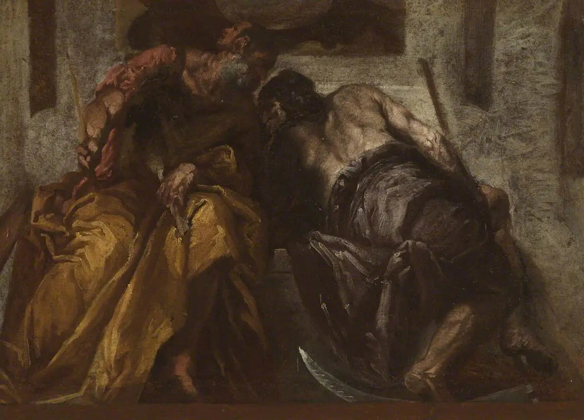 Janus et Saturne (copie d’après Paulo Véronèse) - Paul Véronèse - Alpha Reproduction