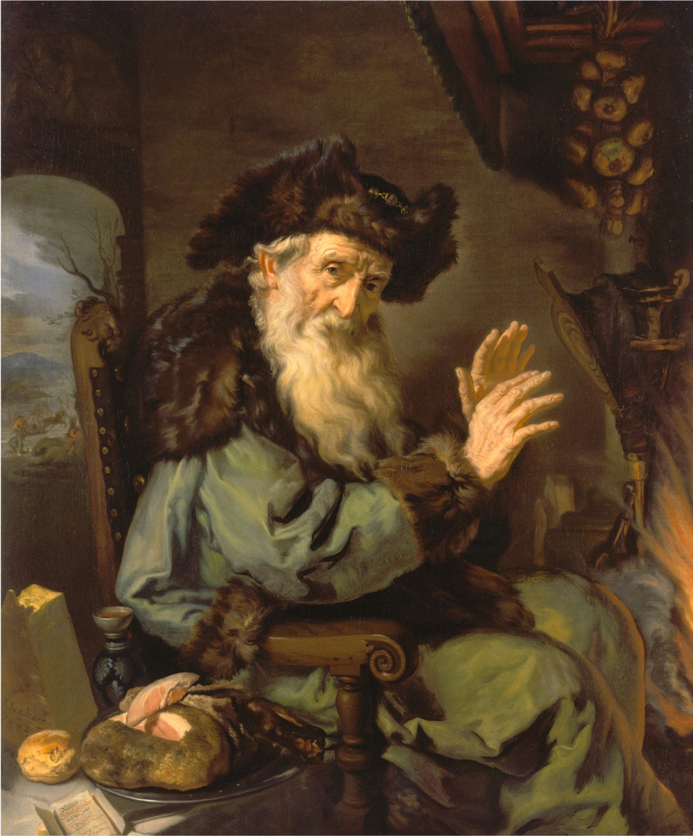 Janvier - Joachim von Sandrart image 1 reproduction d’œuvre d’art à l’huile