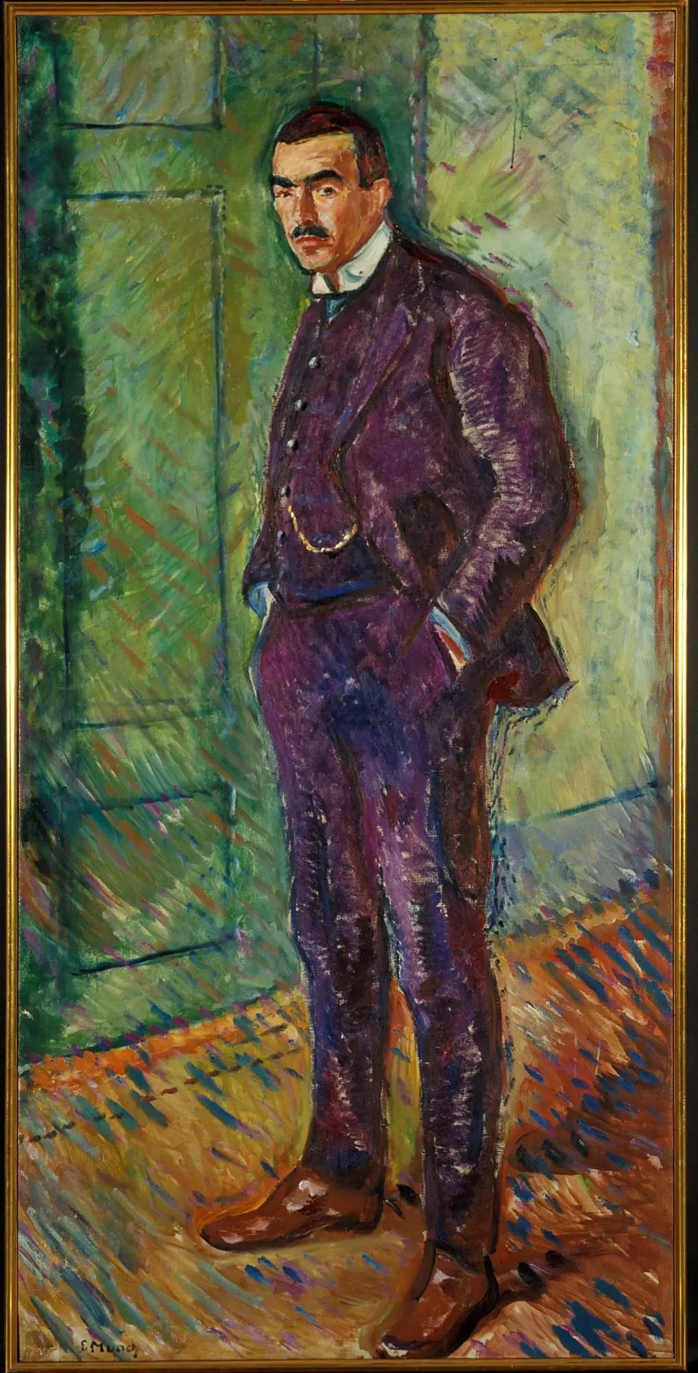 Reproduction du tableau « Jappe Nilssen - Edvard Munch » par Alpha Reproduction en peinture à l’huile