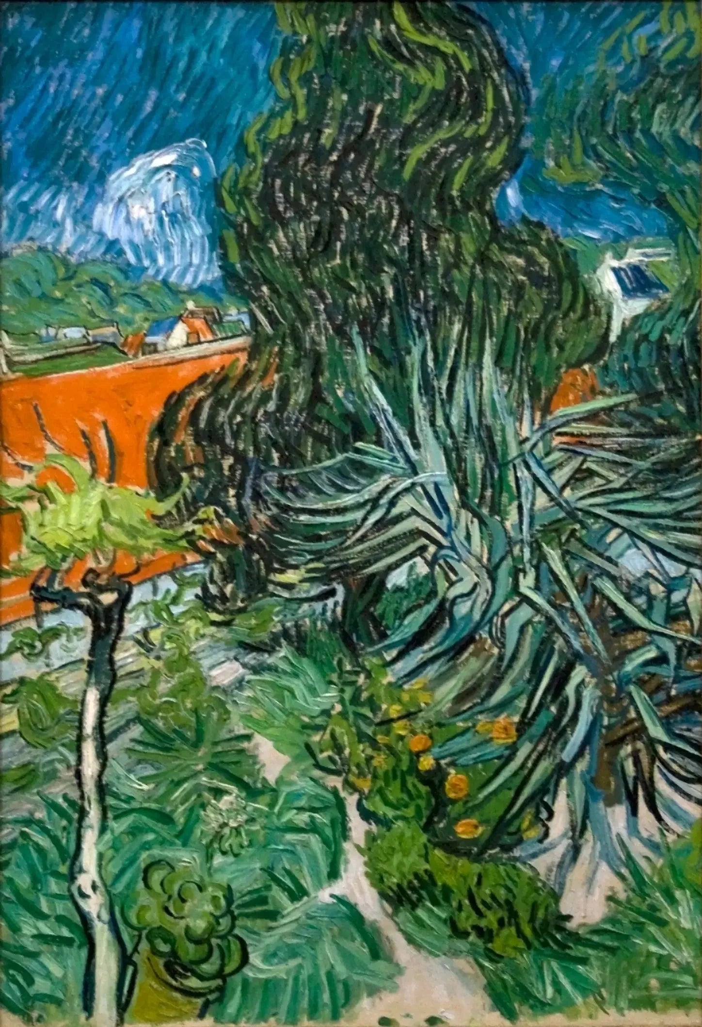 Dans le jardin du docteur Paul Gachet de Vincent van Gogh, musée d’Orsay, RF 1954 15