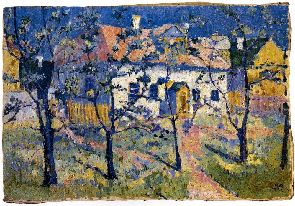 Jardin en fleurs - Kazimir Malevich - Alpha Reproduction