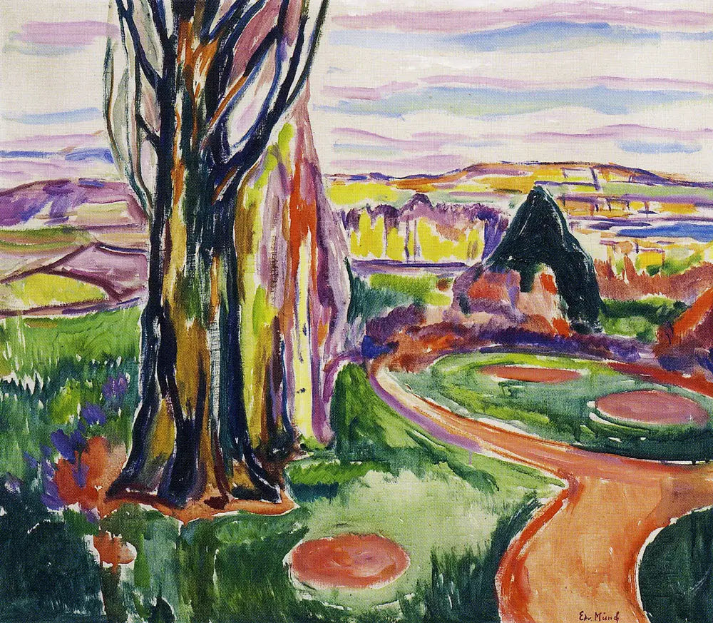 Jeløya - Edvard Munch image 1 copie de tableau peinte à la main