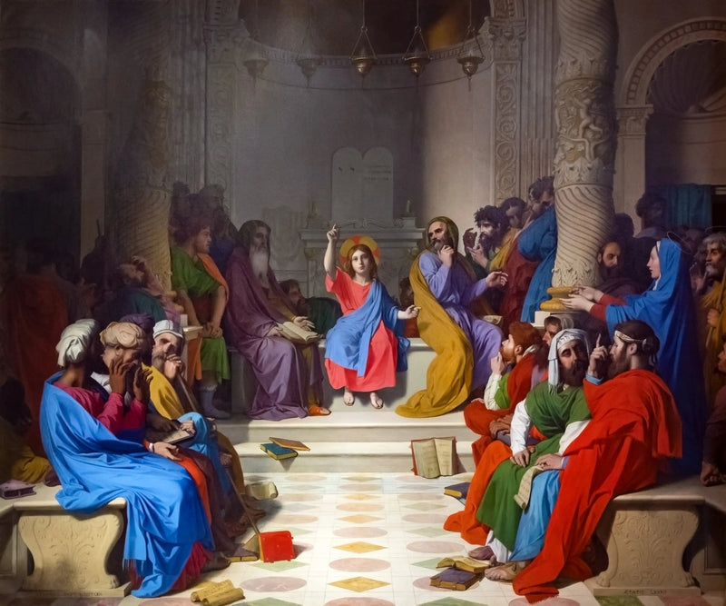 Jésus parmi les docteurs - Jean-Auguste-Dominique Ingres