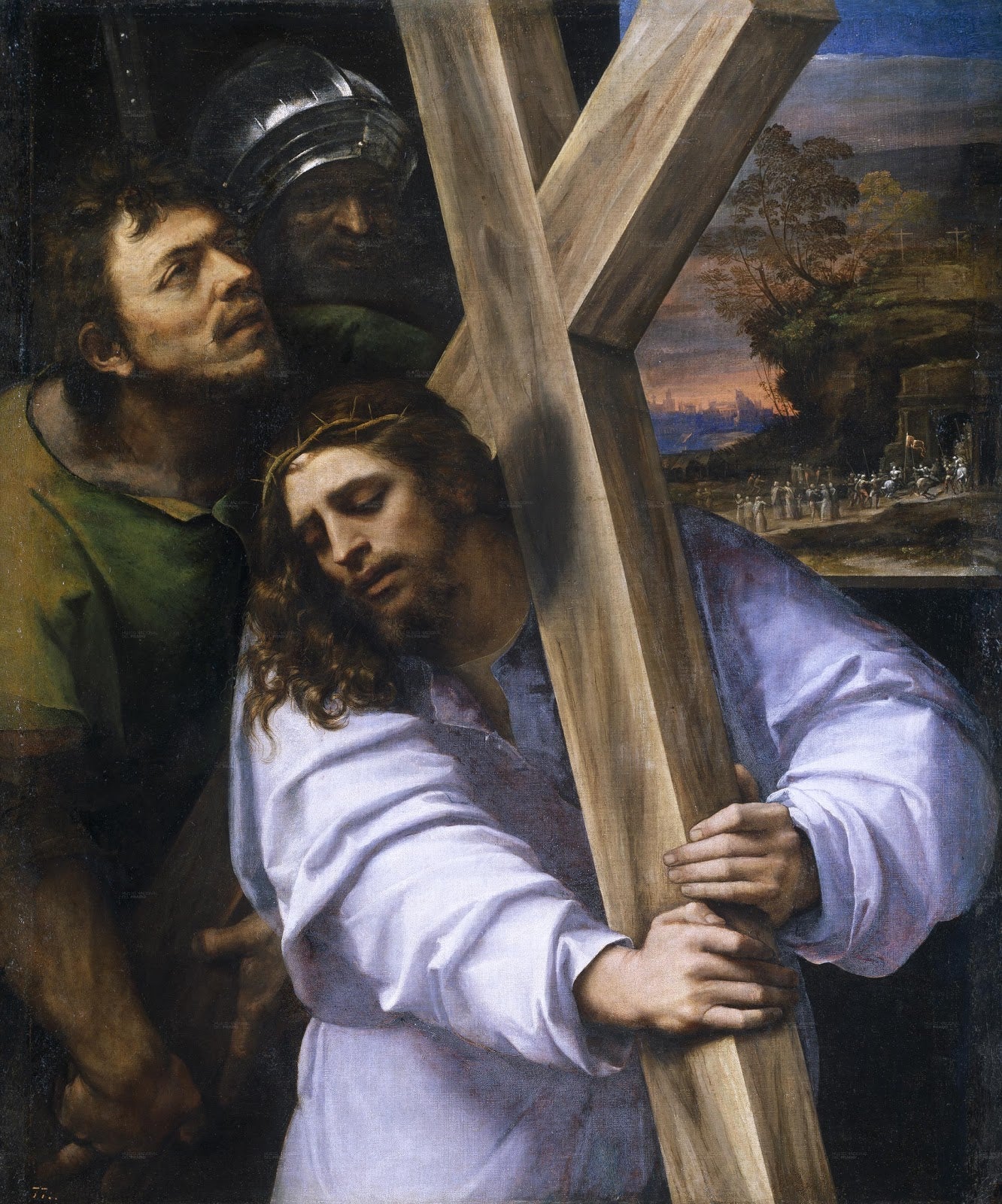 Jésus portant la Croix - Sebastiano del Piombo - Alpha Reproduction