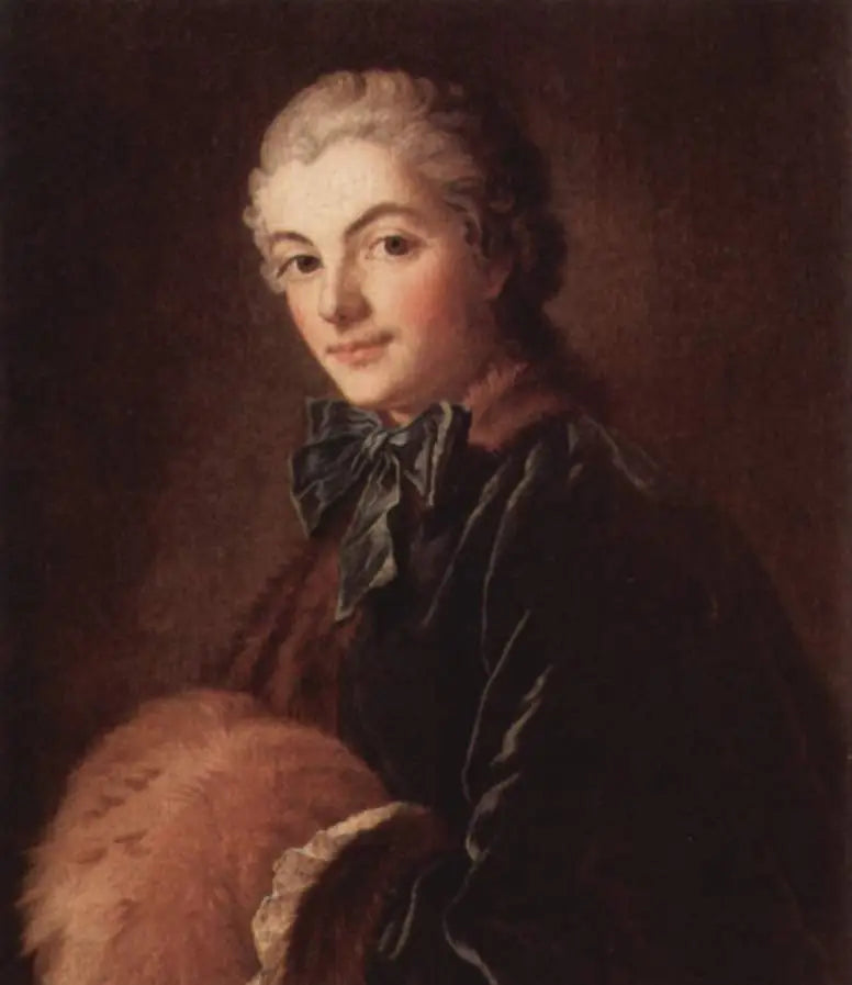 Jeune femme au manchon - François Boucher image 1 reproduction réalisée par Alpha Reproduction