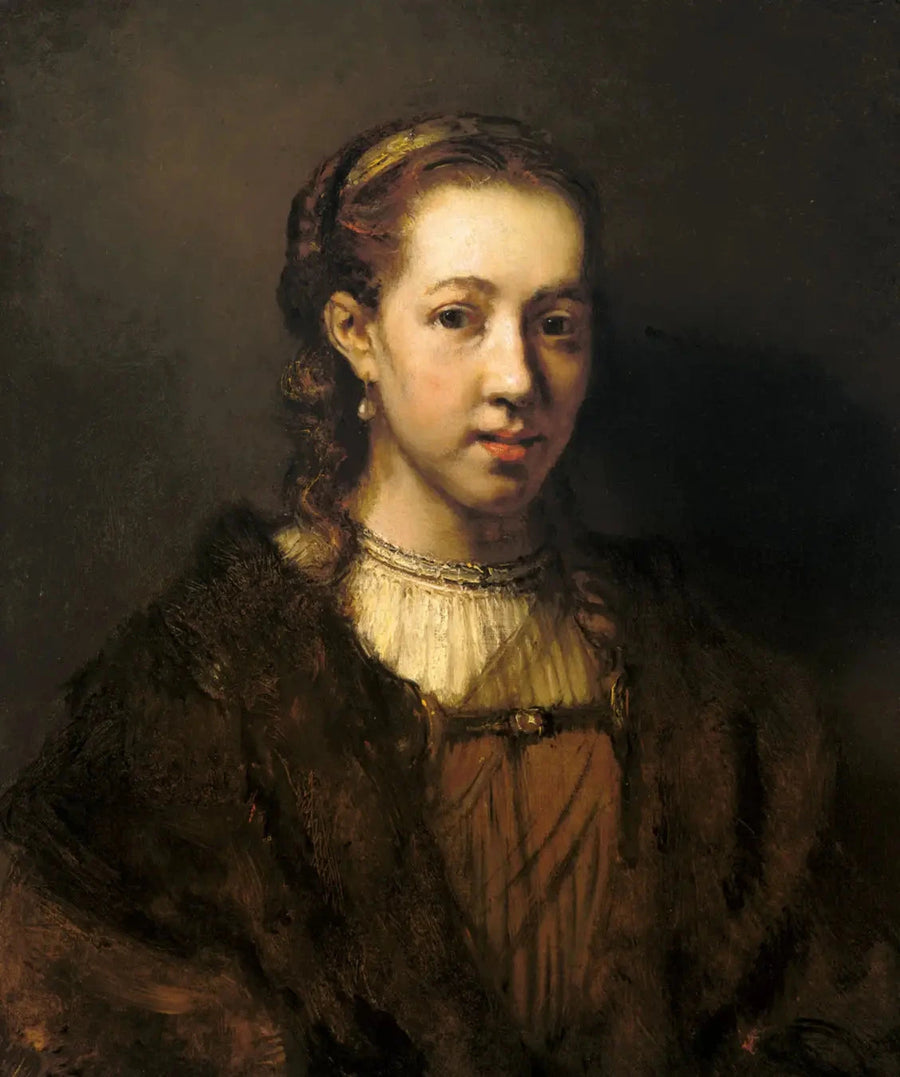 Jeune femme en costume de fantaisie — attribuée à Jacobus Leveck, vers 1653, Agnes Etherington Art Centre