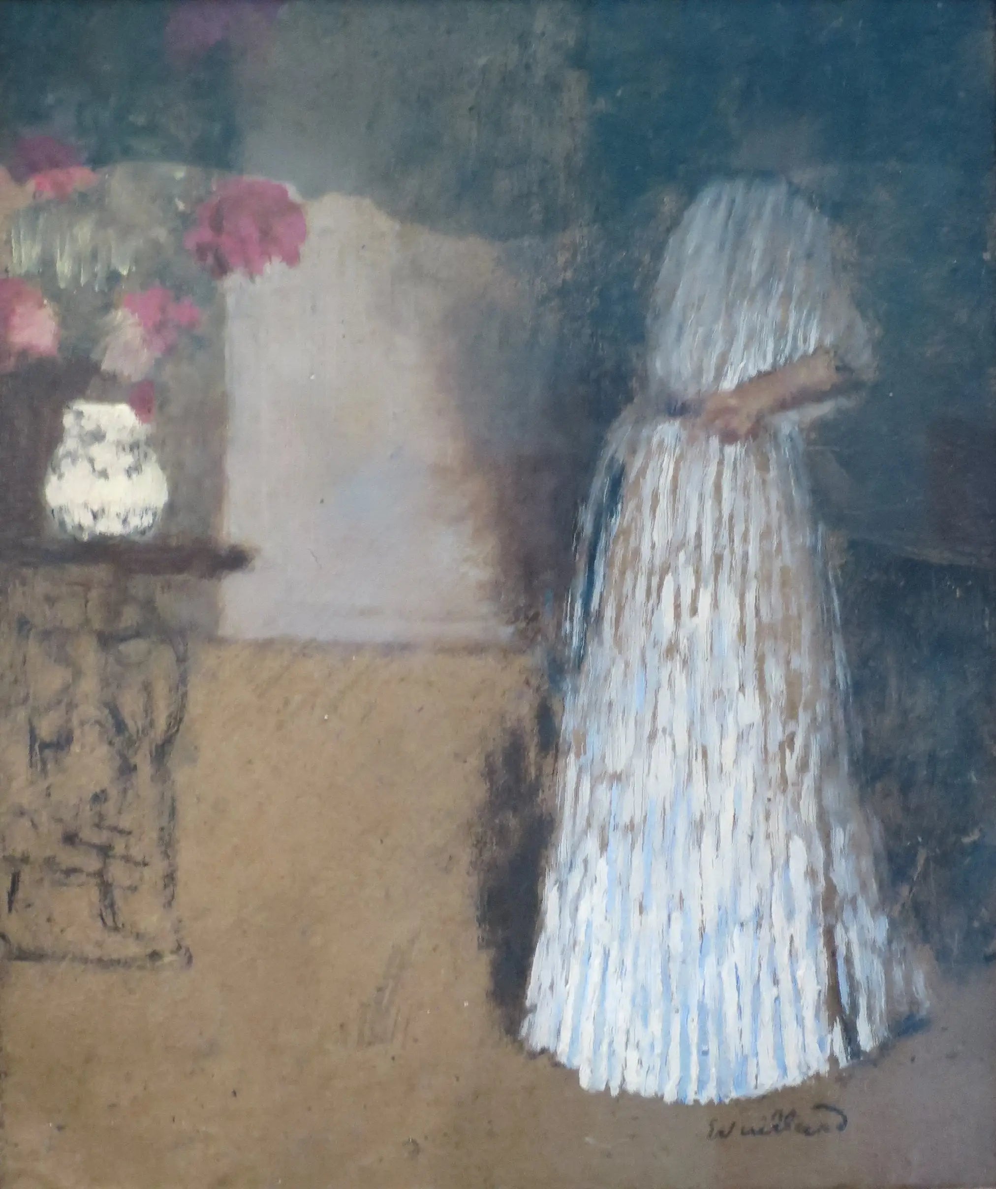 Jeune femme dans une pièce - Édouard Vuillard - Alpha Reproduction