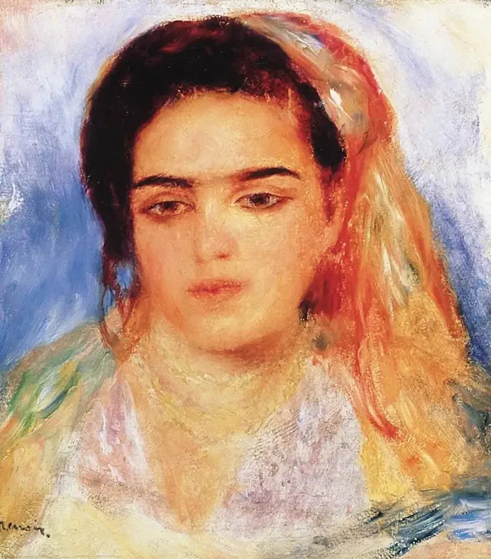 فتاة جزائرية - بيير-أوغست رينوار