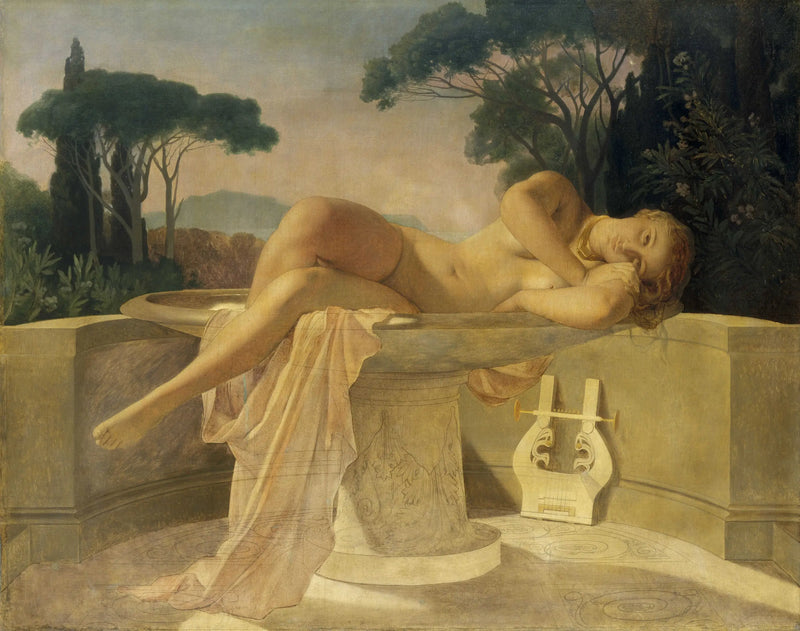 فتاة صغيرة داخل مزهرية - بول ديلاوراش