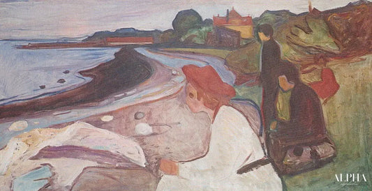 Jeunesse en mer - Edvard Munch - Reproductions de tableaux et peintures haut de gamme