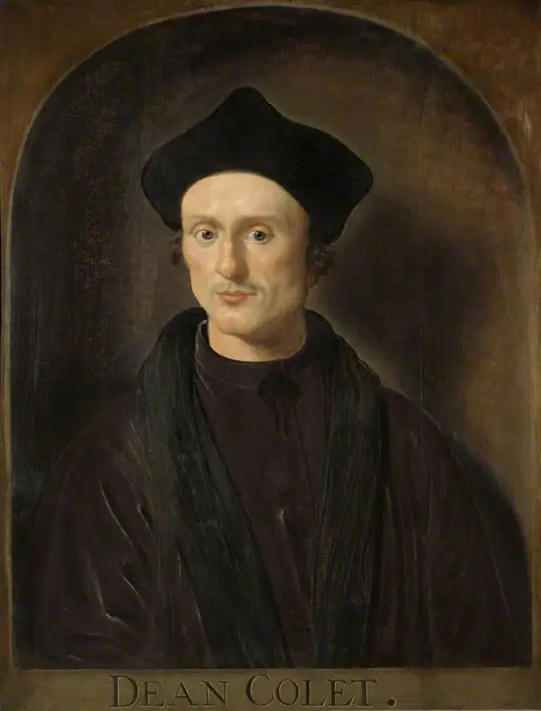 جون كوليت (1467–1519)، عميد كاتدرائية سانت بول (1504/1505–1519)، مؤسس مدرسة سانت بول - هانس هولباين الشاب