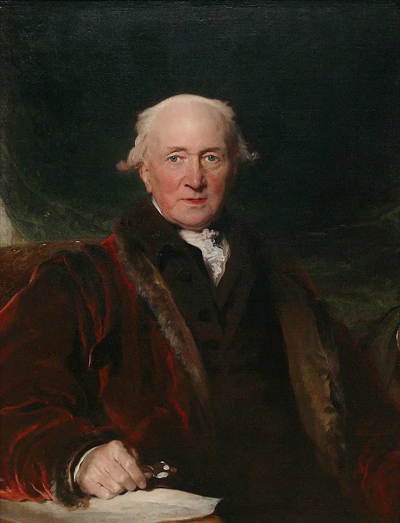 John Julius Angerstein, âgé de plus de 80 ans - Thomas Lawrence image 1 reproduction de peinture à l’huile