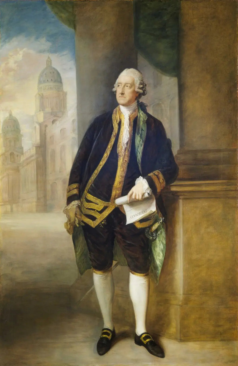 جون مونتاغو، 1718-1792، الرابع كونت ساندويتش، اللورد الأول للأميرالية - توماس غينسبورو