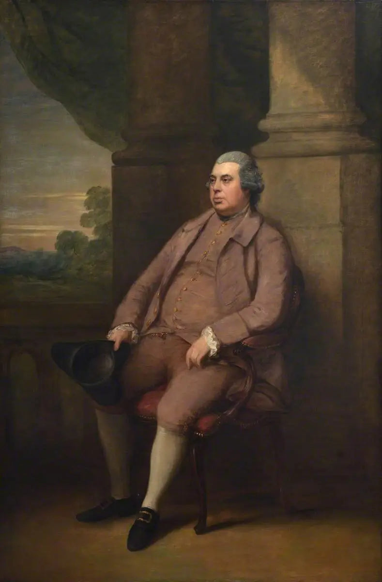 John Thornton (1720–1790) - Thomas Gainsborough - Alpha Reproduction