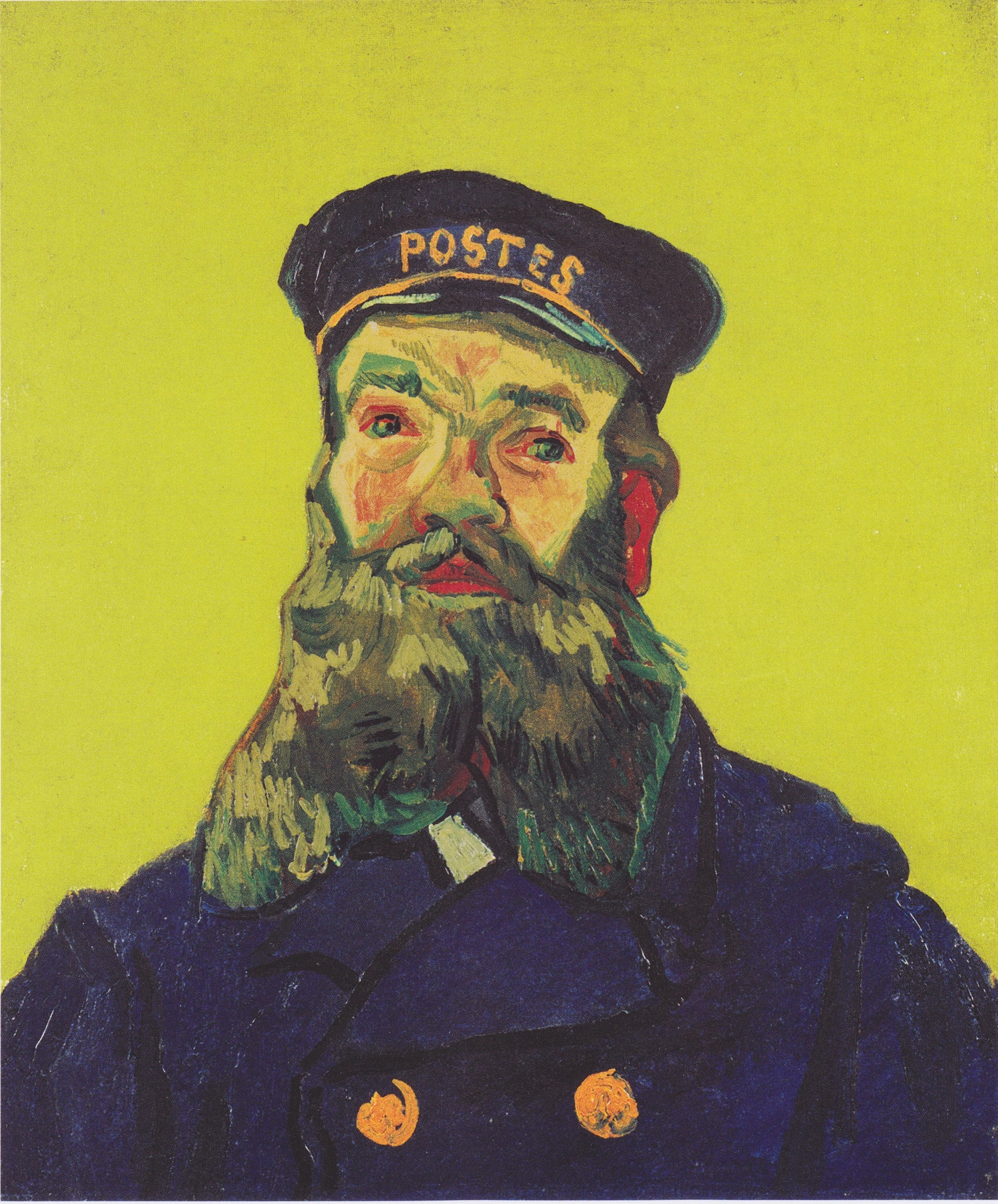 Portrait de Joseph Roulin F434 de Vincent van Gogh, Kunst Museum Winterthur