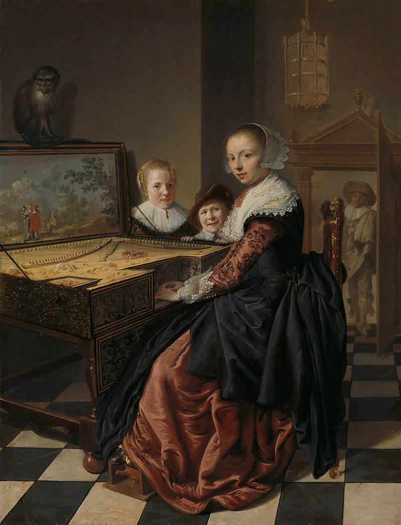 Le joueur virginal - Jan Miense Molenaer