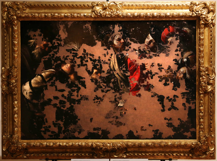 Les Joueurs de cartes - Bartolomeo Manfredi