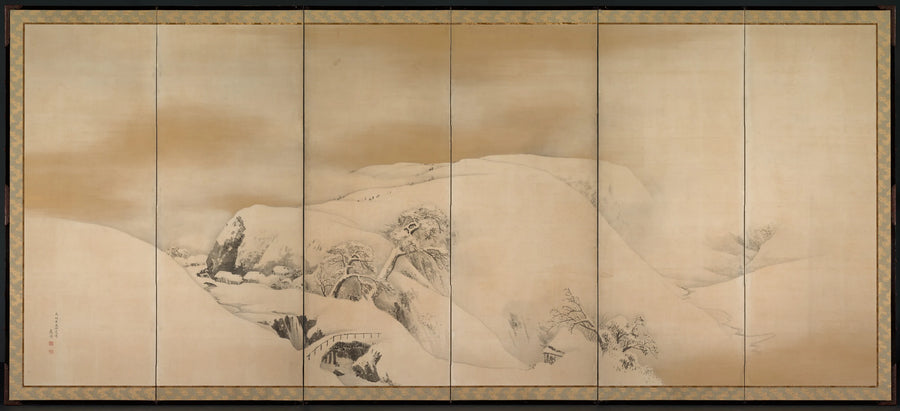 Journée d'hiver - Maruyama Ōkyo