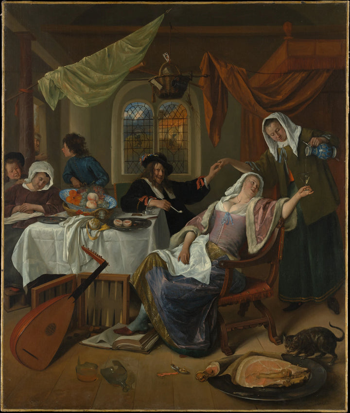 La Joyeuse collation - Jan Steen