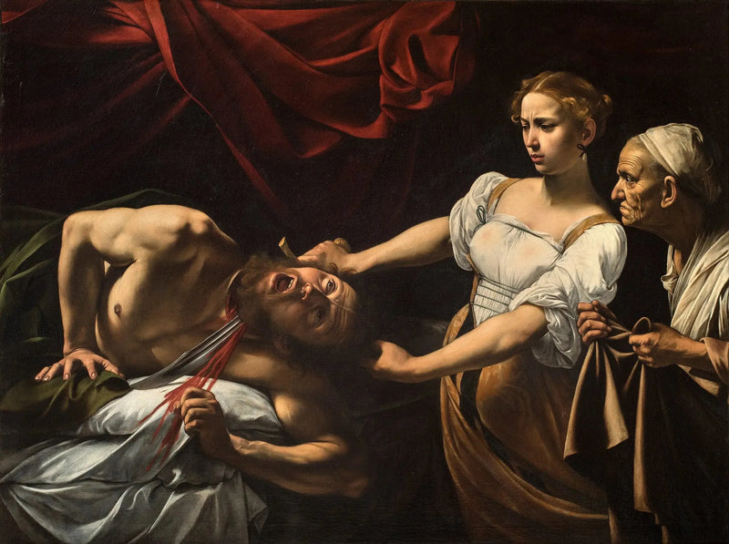 يهوذا يقطع رأس هولوفيرن - كارافاجيو