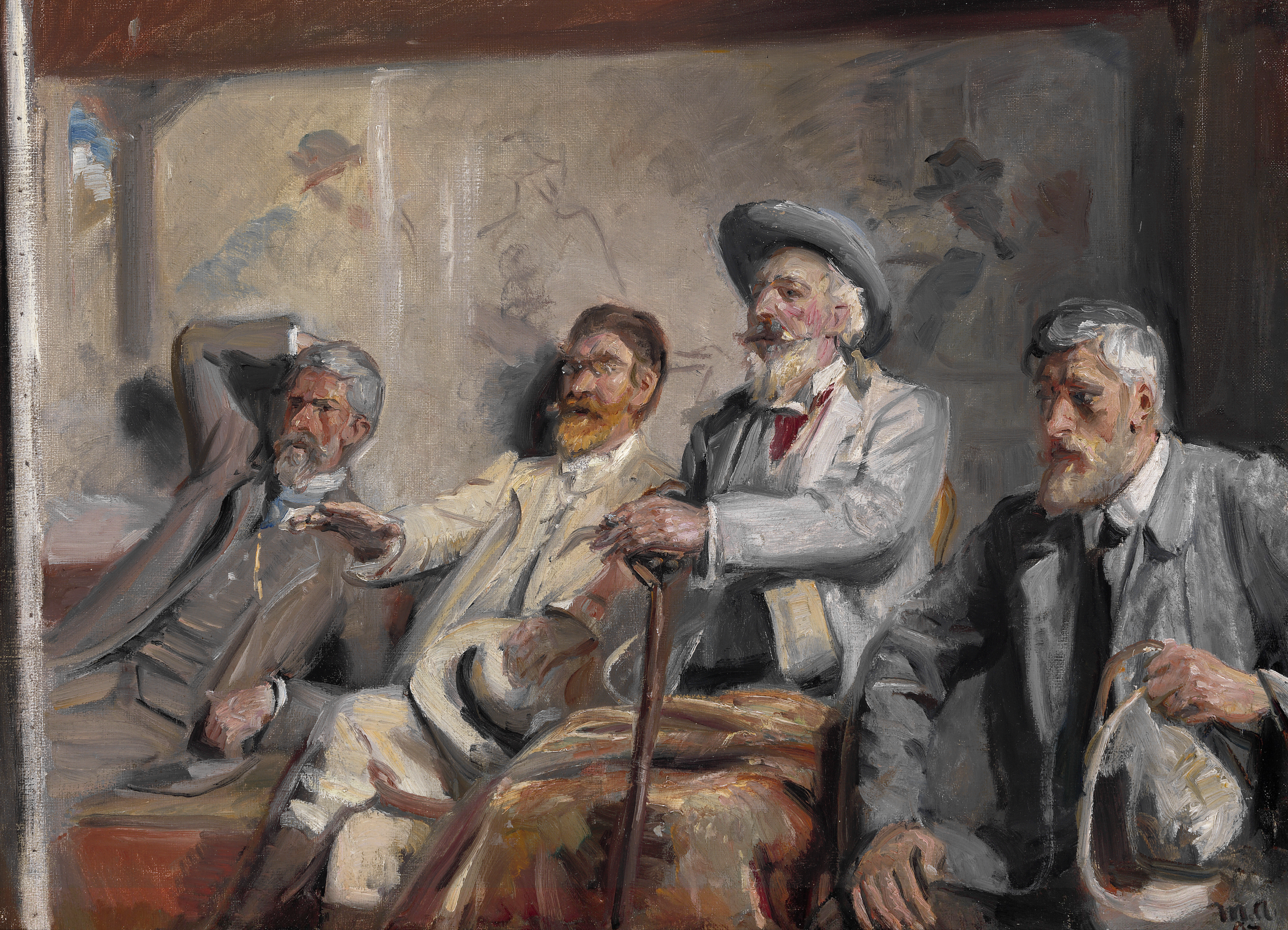Juges d’art. Étudiez. - Michael Peter Ancher - Alpha Reproduction