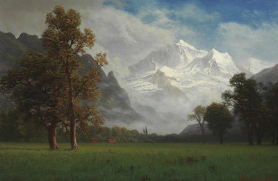Jungfrau - Albert Bierstadt - Alpha Reproduction