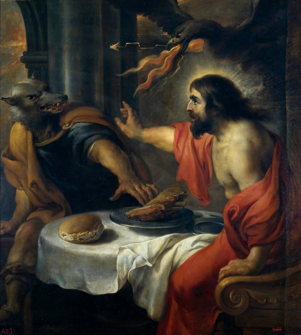 Jupiter et Lycaon - Peter Paul Rubens image 1 tableau peint à l’huile sur toile