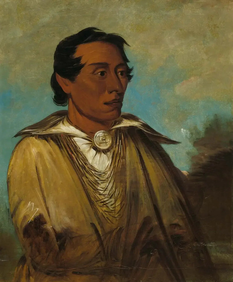 Kee-án-ne-kuk, الرجل الأهم، زعيم القبيلة - جورج كاتلين